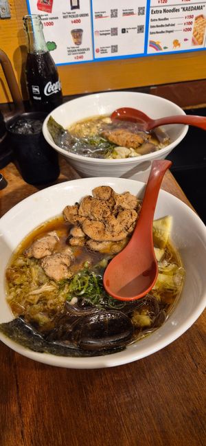 Ramen at Kyushu Jangara Ramen - Akihabara in Tokyo