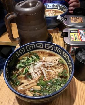 Vegan ramen  at Kyushu Jangara Ramen - Akihabara in Tokyo