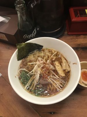 Ramen at Kyushu Jangara Ramen - Akihabara in Tokyo