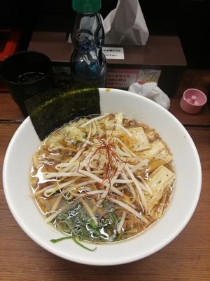 Ramen at Kyushu Jangara Ramen - Akihabara in Tokyo