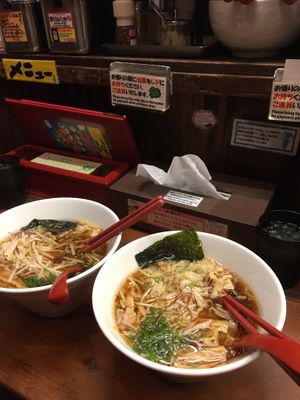 Authentic ramen at Kyushu Jangara Ramen - Akihabara in Tokyo