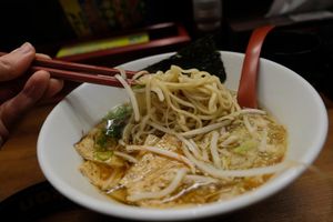 Ramen at Kyushu Jangara Ramen - Akihabara in Tokyo