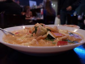 Red curry at PingAn Veggie Time in Bowden