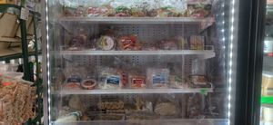 Veg products at El Jardin Buffet Nutricional Vegetariano in Guadalajara