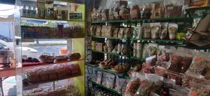 Veg products at El Jardin Buffet Nutricional Vegetariano in Guadalajara