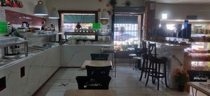 Inside at El Jardin Buffet Nutricional Vegetariano in Guadalajara