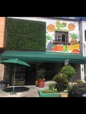 Street view - very cool. :) at El Jardin Buffet Nutricional Vegetariano in Guadalajara