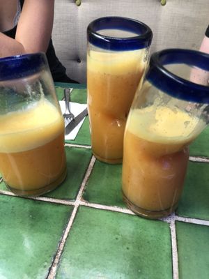 Jugo at El Jardin Buffet Nutricional Vegetariano in Guadalajara