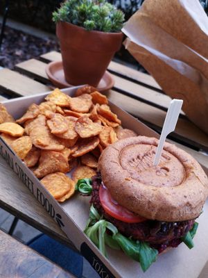 😍 at Tökmag Vegan Street Food in Budapest