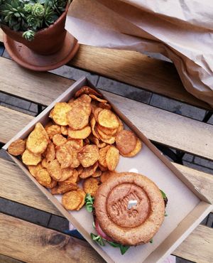 😍 at Tökmag Vegan Street Food in Budapest