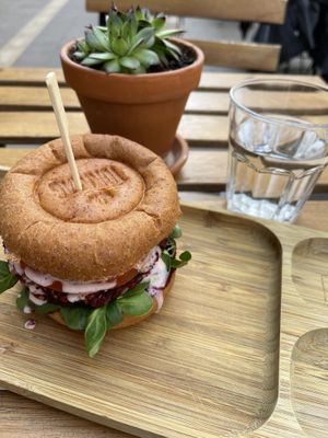   at Tökmag Vegan Street Food in Budapest