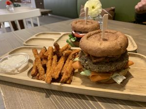   at Tökmag Vegan Street Food in Budapest