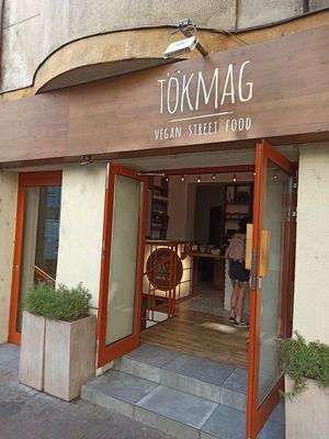  at Tökmag Vegan Street Food in Budapest