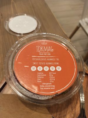  at Tökmag Vegan Street Food in Budapest