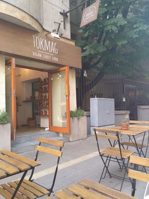  at Tökmag Vegan Street Food in Budapest