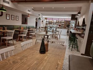 Interior 1 at Tökmag Vegan Street Food in Budapest