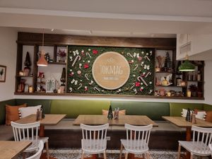 Interior 2 at Tökmag Vegan Street Food in Budapest