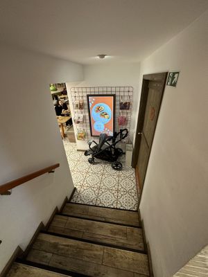 Baby friendly   at Tökmag Vegan Street Food in Budapest