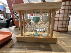 One has to get the timing right on one’s tea   at Tökmag Vegan Street Food in Budapest