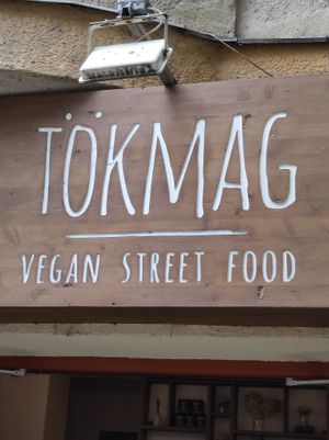  at Tökmag Vegan Street Food in Budapest