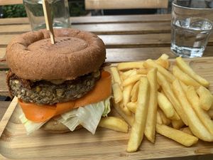  at Tökmag Vegan Street Food in Budapest