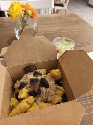 Sztrapacska at Tökmag Vegan Street Food in Budapest