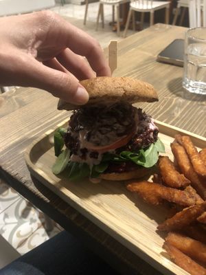   at Tökmag Vegan Street Food in Budapest