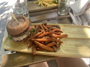   at Tökmag Vegan Street Food in Budapest