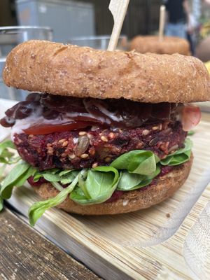   at Tökmag Vegan Street Food in Budapest