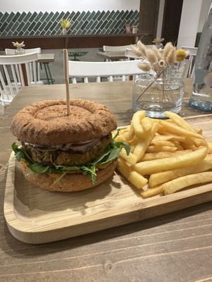   at Tökmag Vegan Street Food in Budapest