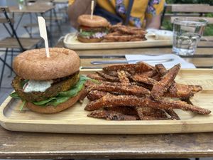   at Tökmag Vegan Street Food in Budapest