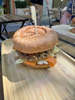   at Tökmag Vegan Street Food in Budapest