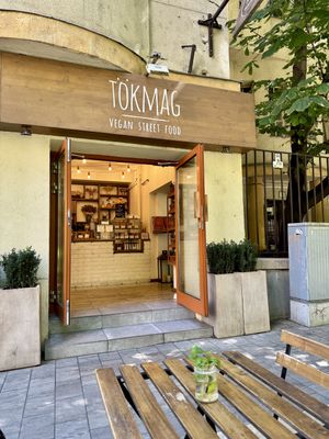   at Tökmag Vegan Street Food in Budapest