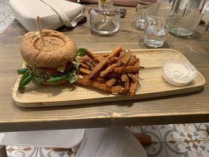   at Tökmag Vegan Street Food in Budapest