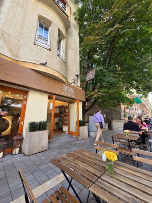 Venue at Tökmag Vegan Street Food in Budapest