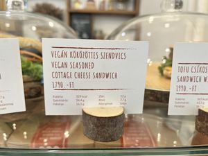   at Tökmag Vegan Street Food in Budapest