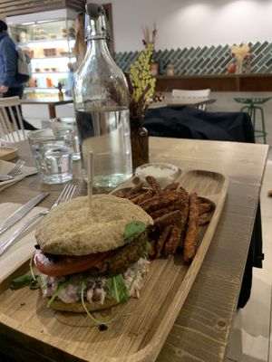   at Tökmag Vegan Street Food in Budapest