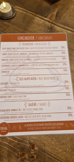  at Tökmag Vegan Street Food in Budapest