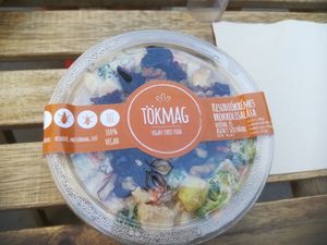 Broccoli salad_1 at Tökmag Vegan Street Food in Budapest