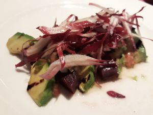 Avocado and Beet Salad at Summer House Restaurant at Spice Market and Summer House in Musandam