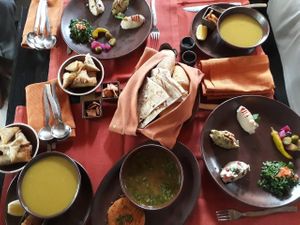 Veg Menu Items from Spice Market Restaurant at Spice Market and Summer House in Musandam