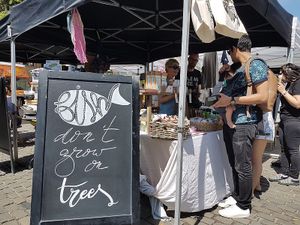 Tak at vegan street food festival, Brussels, May 2018 at tAK in Kortrijk