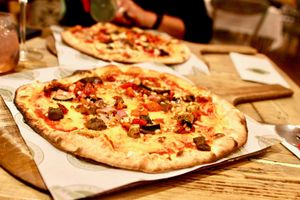  at Johnny Dough's Wood-Fired Pizza in Llandudno