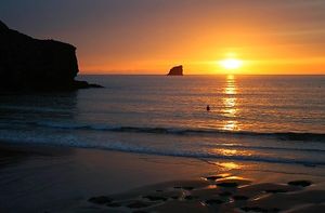 Bawden Rocks. at Planted - Vegan Self-Catering Studio in St Agnes