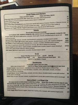 Menu at Proper Eats Market and Cafe in Portland
