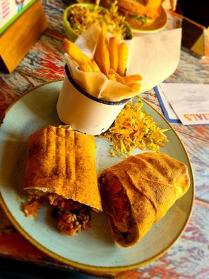 Buritto at Toro Lounge in Cirencester