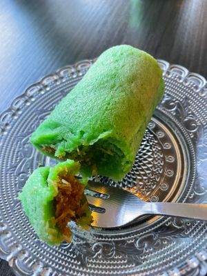 Coconut pancakes at Pasundan in Nijmegen