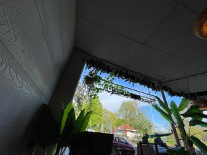 View from restaurant which also has lovely views on the castle of nijmegen at Pasundan in Nijmegen