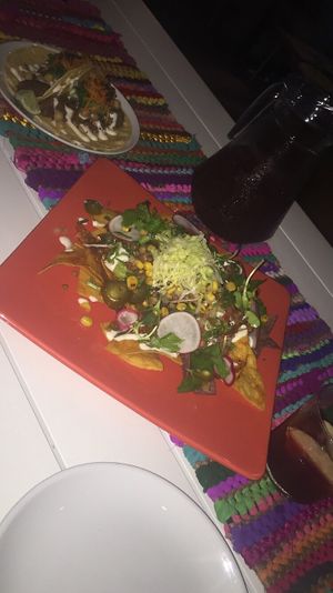 Nachos and taco  at The Mexican - Port Douglas in Port Douglas