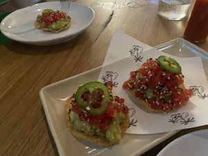 Watermelon tostadas   at The Mexican - Port Douglas in Port Douglas